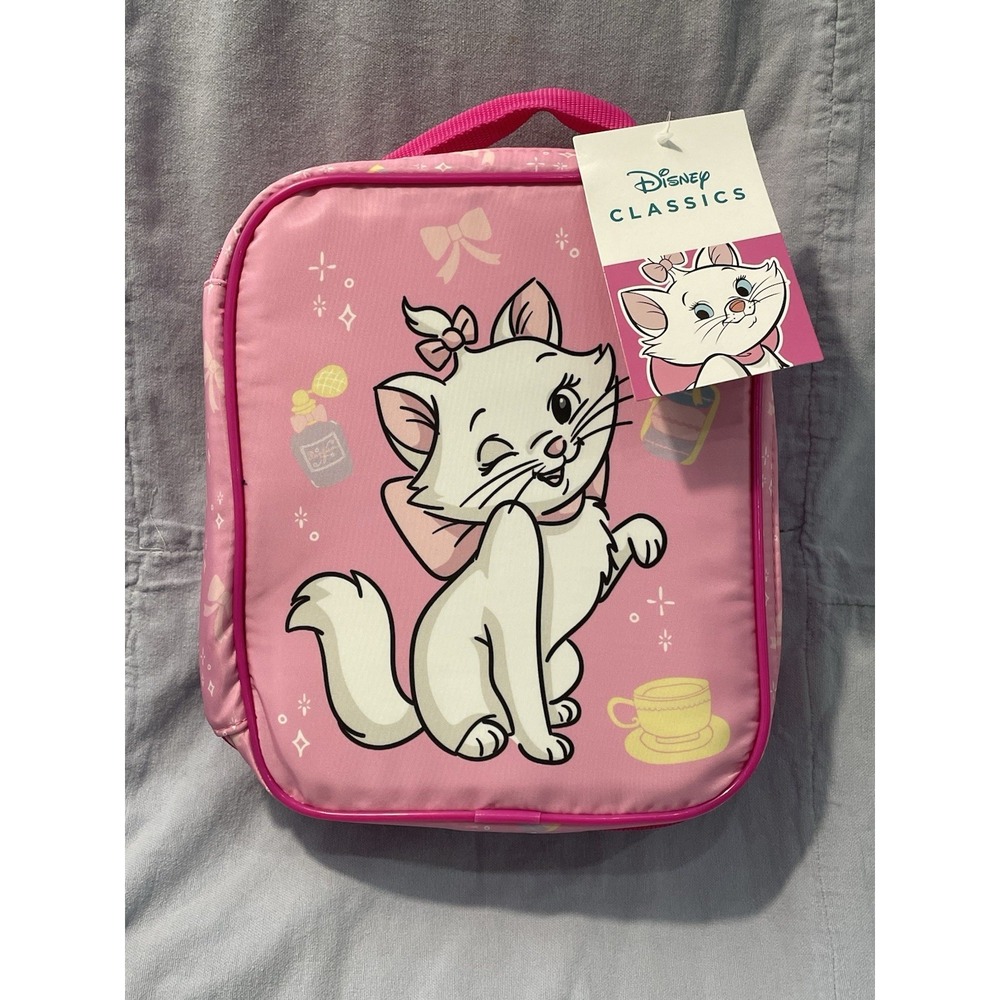 NEW Walt Disney - Aristocats - Marie - Bright & Colorful Cute Flexible Lunch Box